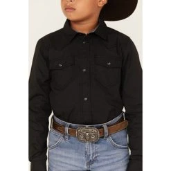 Cheap ???? Cody James Boys' Print Long Sleeve Snap Western ???? Shirt Grey ✔️ -Cody James -shop unnamed file 5022