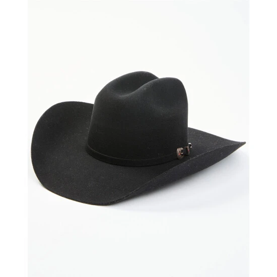 Hot Sale ???? Cody James Men's 5X Self Band Cattleman Fur Blend Western Hat - Black ???? 1 Hot Sale ???? Cody James Men's 5X Self Band Cattleman Fur Blend Western Hat - Black ????