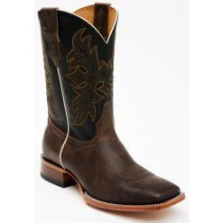 Hot Sale ???? Cody James Men's Willow Western ???? Boots - Broad Square Toe Brown ✨