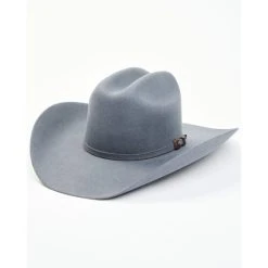 Flash Sale ???? Cody James Men's 5X Self Band Cattleman Fur Blend Western Hat - Granite Stone ????