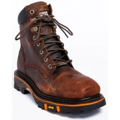 Flash Sale ???? Cody James Men's 8" Decimator Work ???? Boots - Nano Composite Toe Brown ????