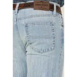 Cheapest ⌛ Cody James Men's Omaha Slim Bootcut ???? Jeans Light Wash ???? -Cody James -shop unnamed file 675