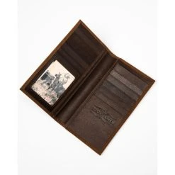 Cheap ???? Cody James Men's Brown Americana Leather Checkbook Wallet ???? -Cody James -shop unnamed file 742