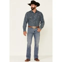 Outlet ⌛ Cody James Men's Luke Light Wash Stretch Slim Bootcut ???? Jeans Blue ????