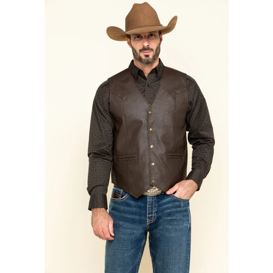 Top 10 ✔️ Cody James Men's Black Deadwood Vest ✨ 7 Top 10 ✔️ Cody James Men's Black Deadwood Vest ✨ - Image 7