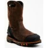 Brand new ???? Cody James Men's Waterproof Work Boot - Composite Toe Brown ✔️