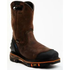 Brand new ???? Cody James Men's Waterproof Work Boot - Composite Toe Brown ✔️