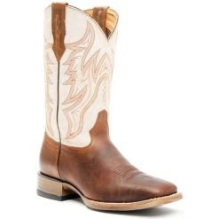 Top 10 ❤️ Cody James Men's Hoverfly Western Performance ???? Boots - Broad Square Toe Cream ????