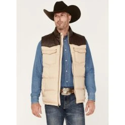 Cheapest ???? Cody James Men's William Puffer Vest Sand ????