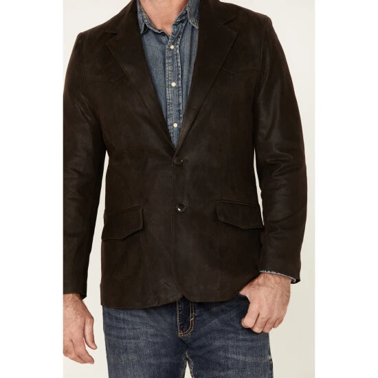 New ???? Cody James Men's Blazer Dark Brown ???? 3 New ???? Cody James Men's Blazer Dark Brown ???? - Image 3