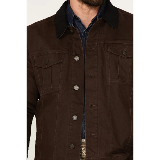 Buy ???? Cody James Men's Ozark Washed Rancher Jacket Brown ???? 3 Buy ???? Cody James Men's Ozark Washed Rancher Jacket Brown ???? - Image 3