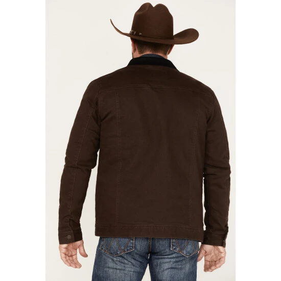 Buy ???? Cody James Men's Ozark Washed Rancher Jacket Brown ???? 4 Buy ???? Cody James Men's Ozark Washed Rancher Jacket Brown ???? - Image 4