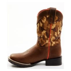 Discount ???? Cody James Boys' Camo Western Boot - Square Toe Multi ⌛ -Cody James -shop unnamed file 845