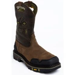 New ???? Cody James Men's Decimator Western Work ???? Boots - Nano Composite Toe Brown ????