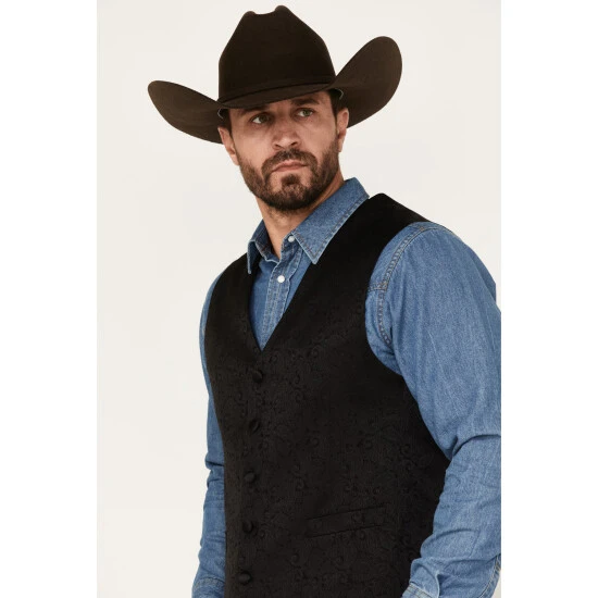 Brand new ???? Cody James Men's Paisley Vest Black ???? 2 Brand new ???? Cody James Men's Paisley Vest Black ???? - Image 2