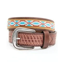 Best deal ✨ Cody James Men's Southwestern Basket Weave Western Belt Tan ✨