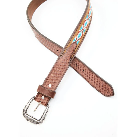 Best deal ✨ Cody James Men's Southwestern Basket Weave Western Belt Tan ✨ 2 Best deal ✨ Cody James Men's Southwestern Basket Weave Western Belt Tan ✨ - Image 2