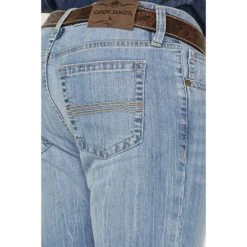 Budget ???? Cody James Men's Ghost Town Stretch Relaxed Bootcut ???? Jeans Light Medium Wash ???? -Cody James -shop unnamed file 924