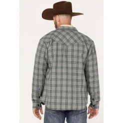 Outlet ???? Cody James Men's Polar Bonded Plaid Button Down Flannel Grey ✔️ 7 Outlet ???? Cody James Men's Polar Bonded Plaid Button Down Flannel Grey ✔️ -Cody James -shop unnamed file 982