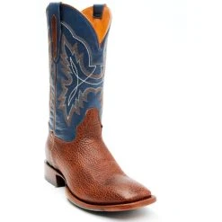 New ???? Cody James Men's Whiskey Blues Western ???? Boots - Broad Square Toe ????